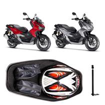 Forração ADV 160 Baú Forro Premium Scooter Preto + 1 Antena