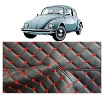 Forração Assoalho Carpete Preto FOSCO Moldado Vw Fusca
