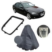Forração Coifa E Aro Console Câmbio Automático Bmw 320i 2006 A 2012 Forração Coifa E Aro Console Câmbio Automático Bmw 320i 2006 A 2012