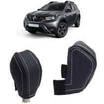 Forração Couro Manopla Câmbio Automático Duster Intense 2023 2024 2025 2026 Forração Couro Manopla Câmbio Automático Duster Intense 2023 2024 2025 2026