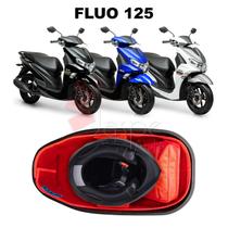 Forração Fluo 125 Baú Forro Premium Acessório Vermelho