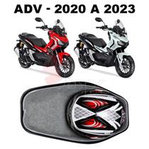 Forração Honda ADV 150 Baú Acessório Forro Cinza Scooter
