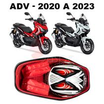 Forração Honda ADV 150 Baú Forro Premium Scooter Vermelho