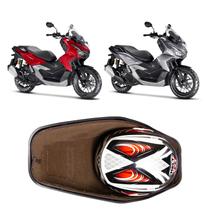 Forração Honda ADV 160 Baú Acessório Forro Marrom Scooter