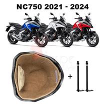 Forração Honda NC 750X 2023 Forro Standard Bege + 2 Antena