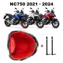 Forração Honda NC 750X 2023 Forro Standard Vermelho 2 Antena