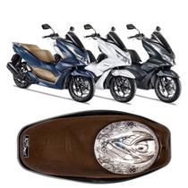 Forração Honda Pcx 160 2023 Acessório Forro Baú Marrom