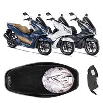 Forração Honda Pcx 160 2023 Baú Forro Preto + Guidão
