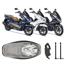 Forração Honda Pcx 160 2023 Forro Cinza + Guidão + 2 Antenas