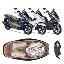 Forração Honda Pcx 160 2023 Forro Premium Bege + Guidão