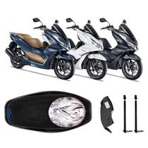 Forração Honda Pcx 160 2023 Forro Preto + Guidão + 2 Antenas