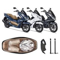 Forração Honda Pcx 160 2023 Premium Bege + Guidão + 2 Antena