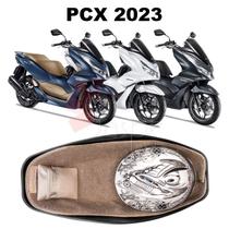 Forração Honda Pcx Dlx 2023 Acessório Forro Standard Bege