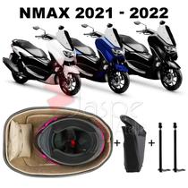 Forração Nmax 2021 Forro Standard Bege + Guidão + 2 Antena