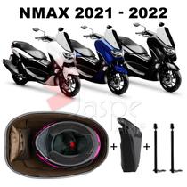 Forração Nmax 2021 Forro Standard Marrom + Guidão + 2 Antena