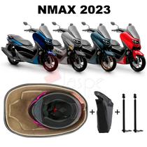 Forração Nmax 2023 Connected Forro Bege + Guidão + 2 Antenas