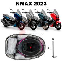 Forração Nmax 2023 Connected Forro Premium Cinza + 1 Antena