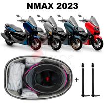 Forração Nmax 2023 Connected Forro Premium Cinza + 2 Antenas