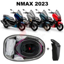 Forração Nmax 2023 Connected Forro Premium Cinza + Guidão