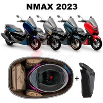 Forração Nmax 2023 Connected Forro Premium Marrom + Guidão