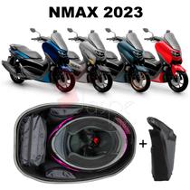 Forração Nmax 2023 Connected Forro Premium Preto + Guidão
