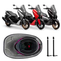 Forração Nmax 2025 Connected Baú Forro Cinza + 2 Antenas