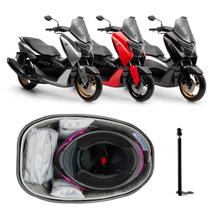 Forração Nmax 2025 Connected Forro Premium Cinza + 1 Antena