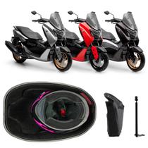 Forração Nmax 2025 Connected Forro Preto + Guidão + 1 Antena