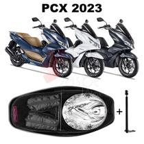 Forração Pcx Dlx 2023 Forro Premium Preto 1 Antena Divisória