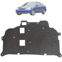 Forração Revestimento Manta Capô Civic 1997 1998 1999 2000 + Presilhas
