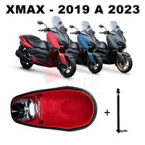 Forração Xmax 250 Forro Vermelho + Divisória G + 1 Antena