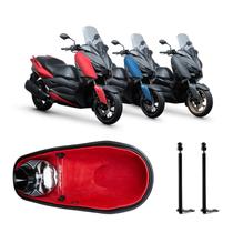 Forração Xmax 250 Forro Vermelho + Divisória P + 2 Antena
