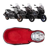 Forração Xmax 300 2026 Baú Acessório Scooter Vermelho