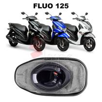 Forração Yamaha Fluo 125 Baú Forro Cinza Scooter Acessório