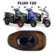 Forração Yamaha Fluo 125 Baú Forro Marrom Scooter Acessório