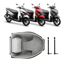Forração Yamaha Neo 125 2017 Cinza Standard + 2 Antenas Forração Yamaha Neo 125 2017 Cinza Standard + 2 Antenas