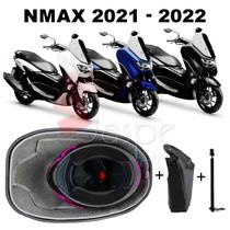 Forração Yamaha Nmax 2021 Forro Cinza + Guidão + 1 Antena
