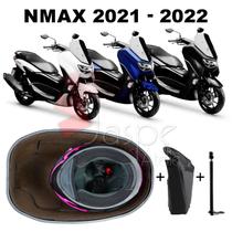 Forração Yamaha Nmax 2021 Forro Marrom + Guidão + 1 Antena