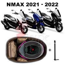 Forração Yamaha Nmax 2021 Forro Premium Marrom + 1 Antena