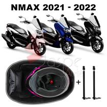 Forração Yamaha Nmax 2021 Forro Standard Preto + 2 Antena