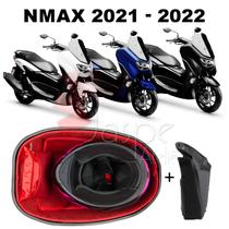 Forração Yamaha Nmax 2021 Forro Standard Vermelho + Guidão