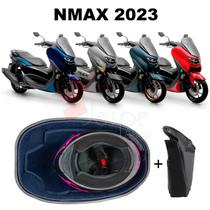 Forração Yamaha Nmax 2023 Connected Baú Forro Azul + Guidão Forração Yamaha Nmax 2023 Connected Baú Forro Azul + Guidão