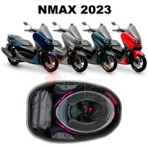 Forração Yamaha Nmax 2023 Connected Baú Forro Premium Preto - Jaspe Ateliê