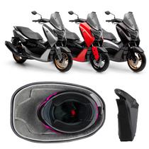Forração Yamaha Nmax 2025 Connected Baú Forro Cinza + Guidão