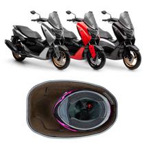 Forração Yamaha Nmax 2025 Connected Baú Forro Scooter Marrom