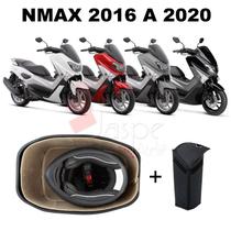 Forração Yamaha Nmax Baú Forro Acessório Bege + Guidão