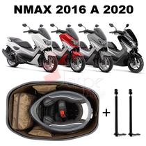 Forração Yamaha Nmax Baú Forro Premium Marrom + 2 Antena