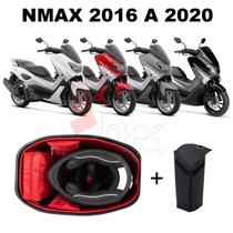 Forração Yamaha Nmax Baú Forro Premium Vermelho + Guidão