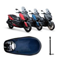 Forração Yamaha Xmax 250 Acessório Forro Azul Baú + 1 Antena