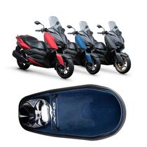Forração Yamaha Xmax 250 Forro Azul Baú + Divisória Grande